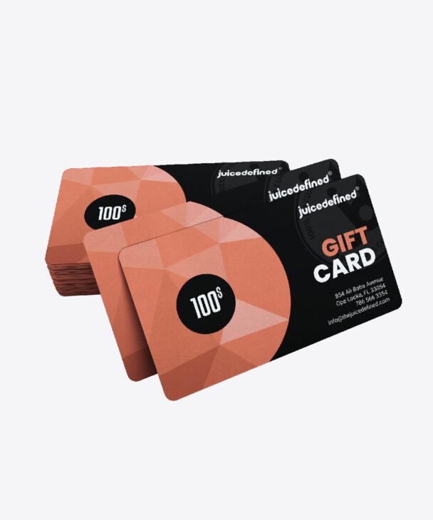 JuiceDefined Gift Card 100$