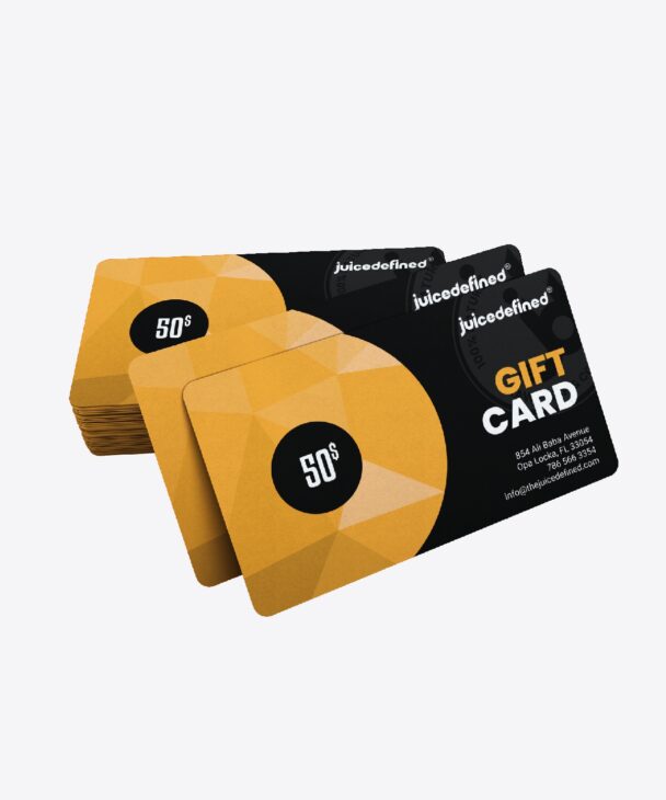 JuiceDefined Gift Card 50$