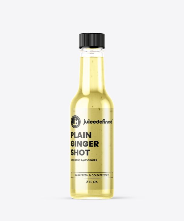 Plain Ginger Shots - Front View