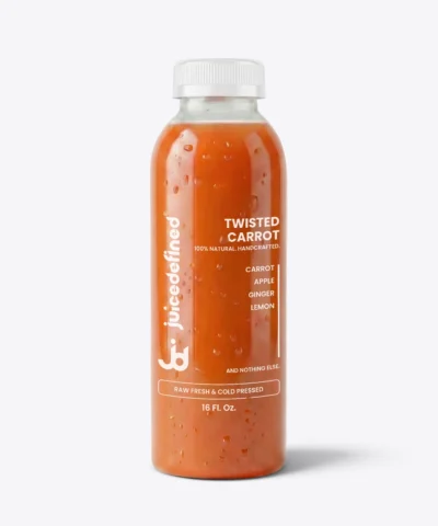 Twisted Carrot Fresh Carrot and Apple Juice | Raw, 100% Natural at JuiceDefined Miami FL