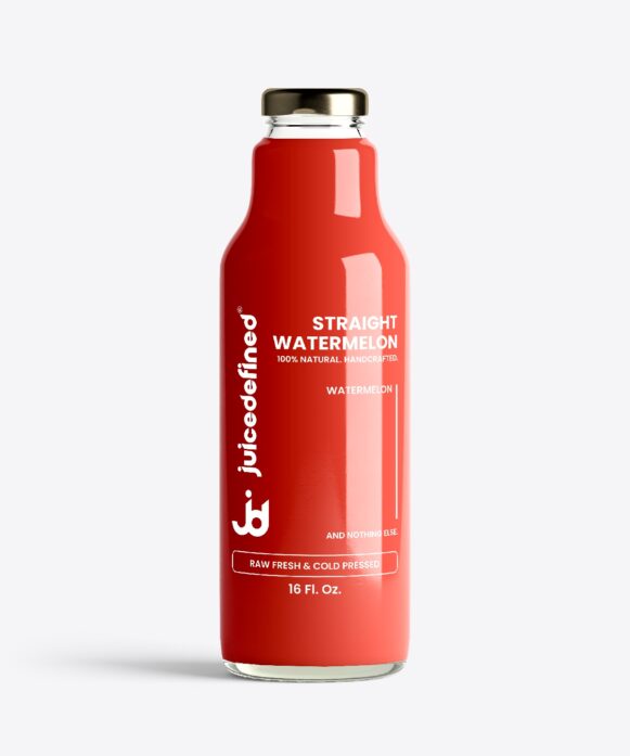 Straight Watermelon Fresh Juice | Raw, 100% Natural at JuiceDefined Miami FL